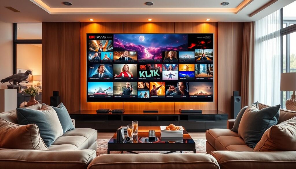 8K IPTV streaming service quality channels