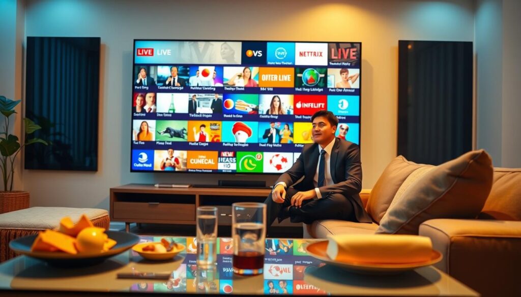 Große Auswahl an Live-TV-Kanälen bei alb kanal iptv