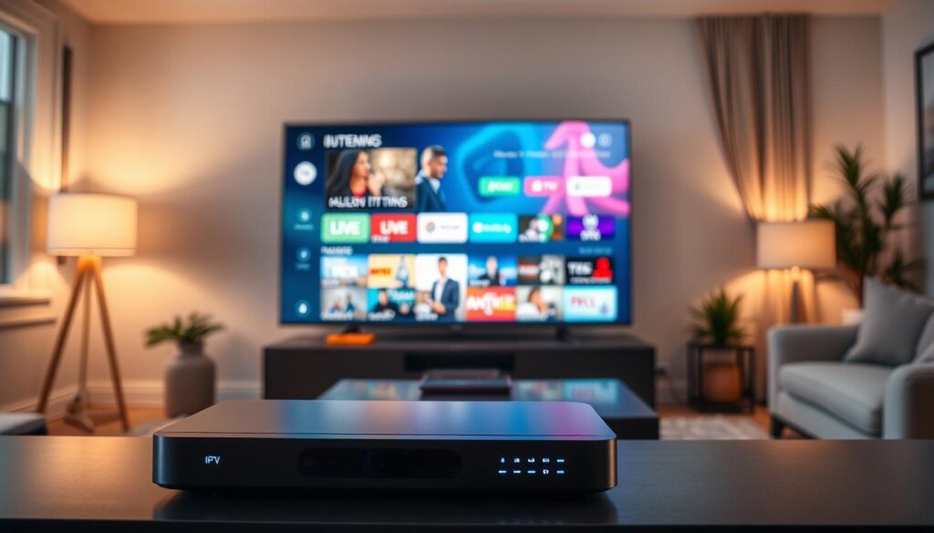 IPTV Line Verbindung für Streaming