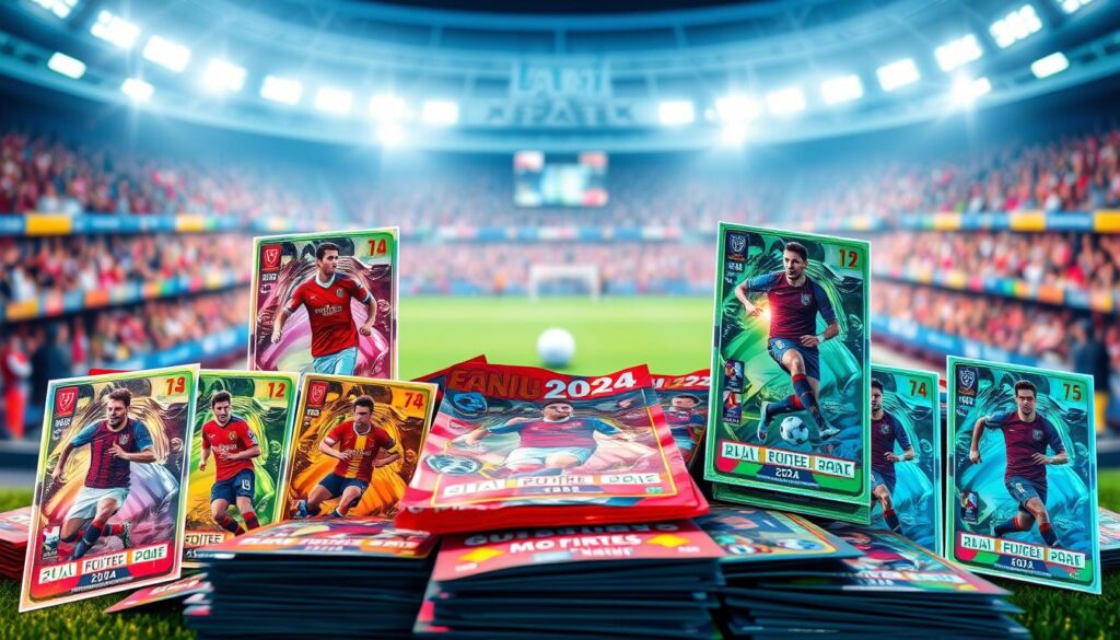 Beliebte Fußball Trading Cards 2024 mit Stars Beliebte Fußball Trading Cards 2024 mit Stars